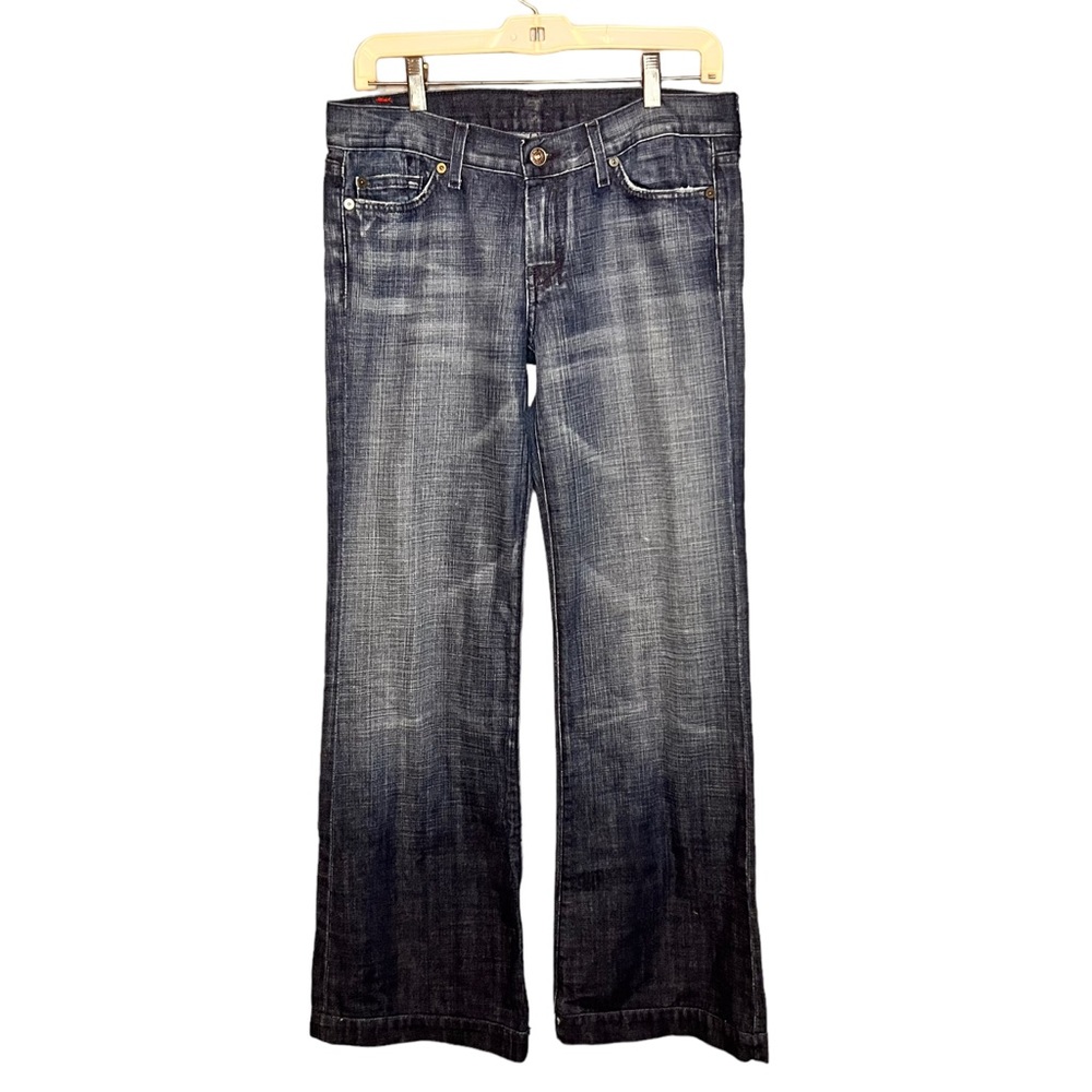 7 For All Mankind Dark Blue Jeans